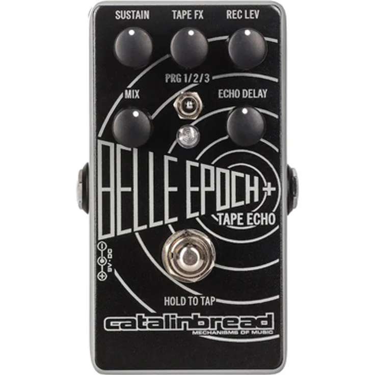 Catalinbread Belle Epoch+ Tape Echo, Delay-Pedal mit klassischer Echoplex-Emulation, Tap-Tempo-Funktion und True Bypass