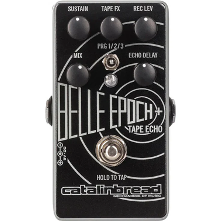 Catalinbread Belle Epoch+ Tape Echo, Delay-Pedal mit klassischer Echoplex-Emulation, Tap-Tempo-Funktion und True Bypass