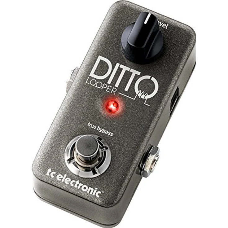 TC Electronic DITTO LOOPER, Intuitives Looper-Pedal mit 5 Minuten Looping-Zeit, Analog-Dry-Through und True Bypass