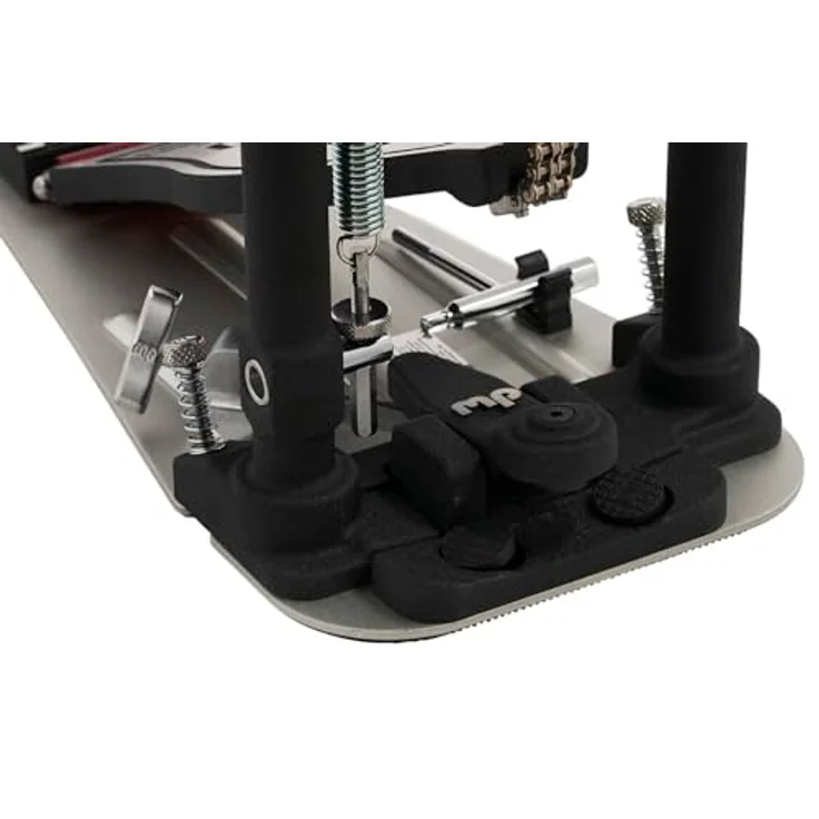 DW 9000, Fußmaschine Single Pedal mit kugelgelagertem Deltascharnier, Tri-Pivot Toe Clamp und freischwingender Federaufhängung – Bild 4