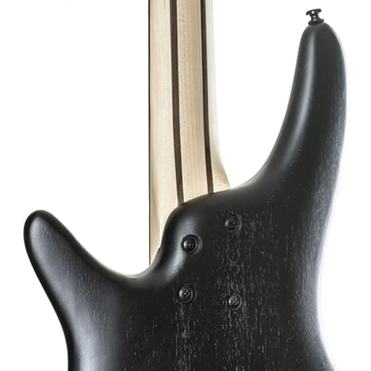Ibanez SR300EB-WK, 4-saiter E-Bass aus der Soundgear-Serie mit Nyatoh Korpus, 24 Medium Bünden und PowerSpan Dual Coil Tonabnehmer, Wettered Black – Bild 9