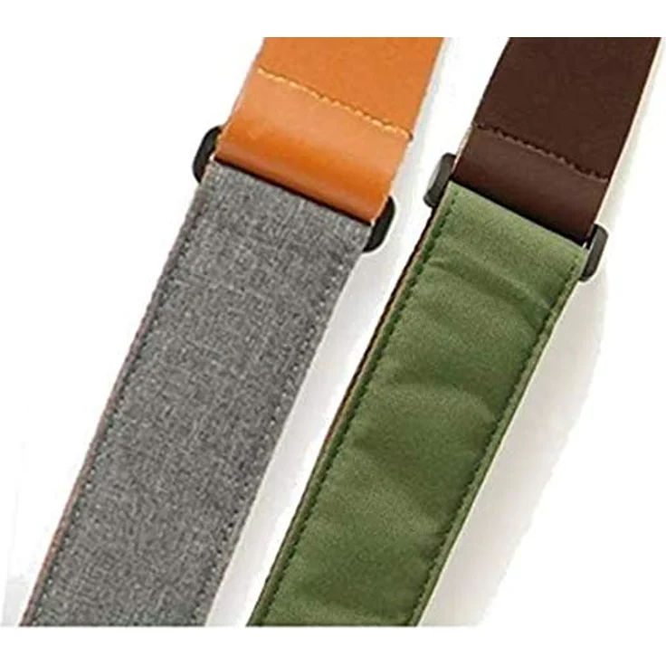 Ibanez DCS50-BK Designer Strap, Gitarrengurt in Schwarz, verstellbar bis 1700 mm, 50 mm breit mit Lederenden – Bild 7