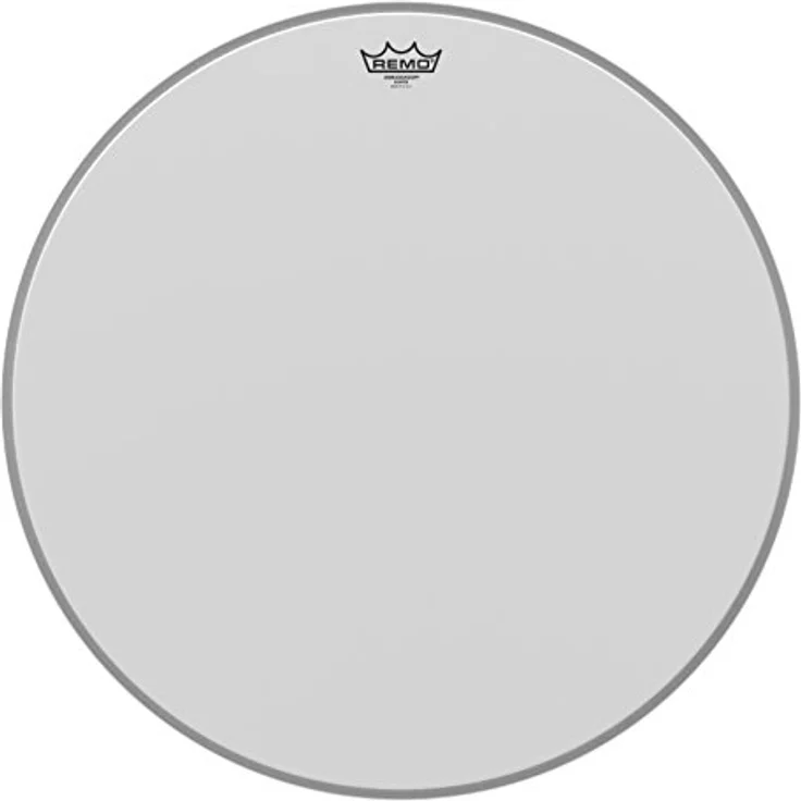 Remo 26" Ambassador Coated Bass Drum Fell, einschichtiges weiß beschichtetes Schlagfell – Bild 2