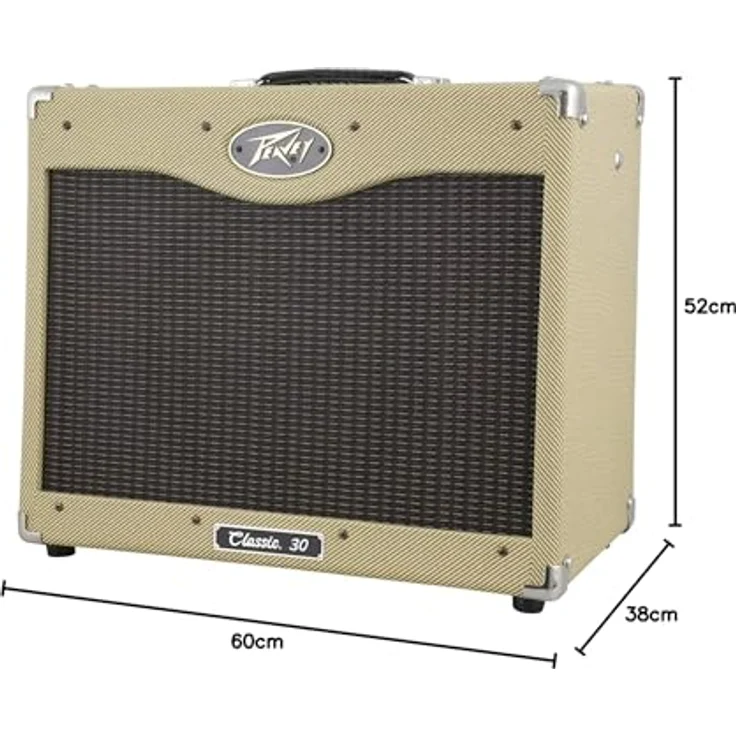 Peavey Classic 30 II 112 TW, Röhren-Combo für E-Gitarre mit 30 Watt, 1x 12" Celestion Lautsprecher, Tweed-Bezug – Bild 5