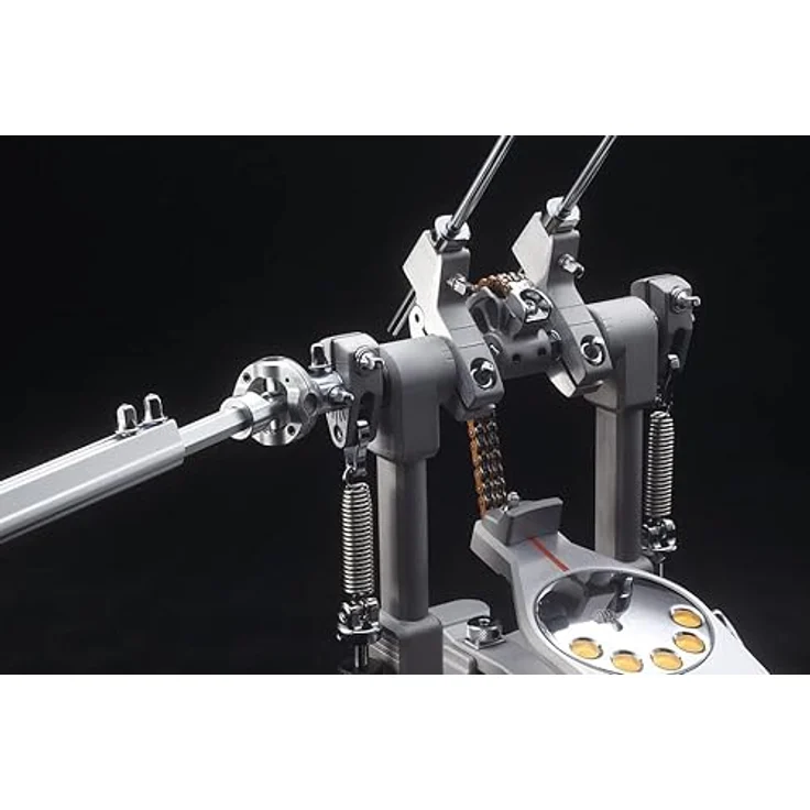 Pearl P-3002C Demon Double Pedal, Kettenantrieb Fußmaschine mit Ninja Kugellagern und Duo Deck Longboard, inkl. Koffer – Bild 6