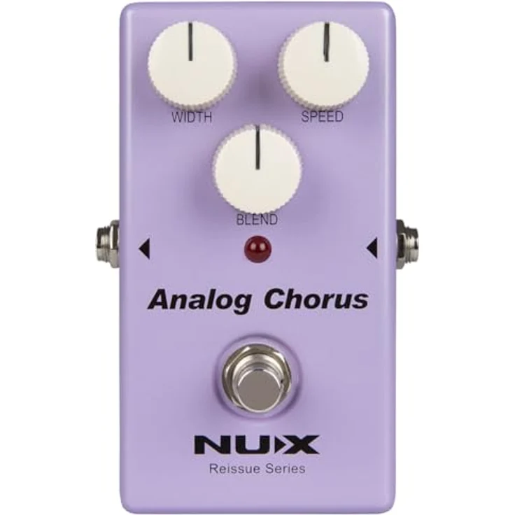 Nux Analog Chorus, Gitarren-Effektpedal mit vollanaloger Bucket-Brigade-Schaltung, True Bypass, kompakte Bauweise – Bild 1