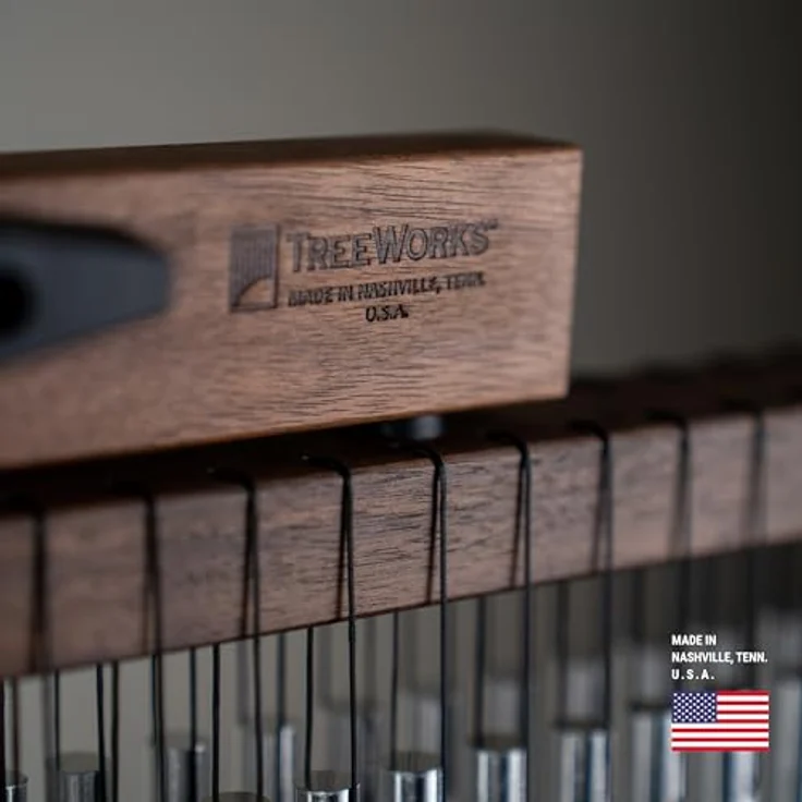 Schlagwerk TreeWorks Chimes TRE35db, Percussion mit 69 Klangstäben aus Aluminium/Titan-Legierung, handgefertigt in Nashville, einschließlich Softbag LG24 – Bild 9