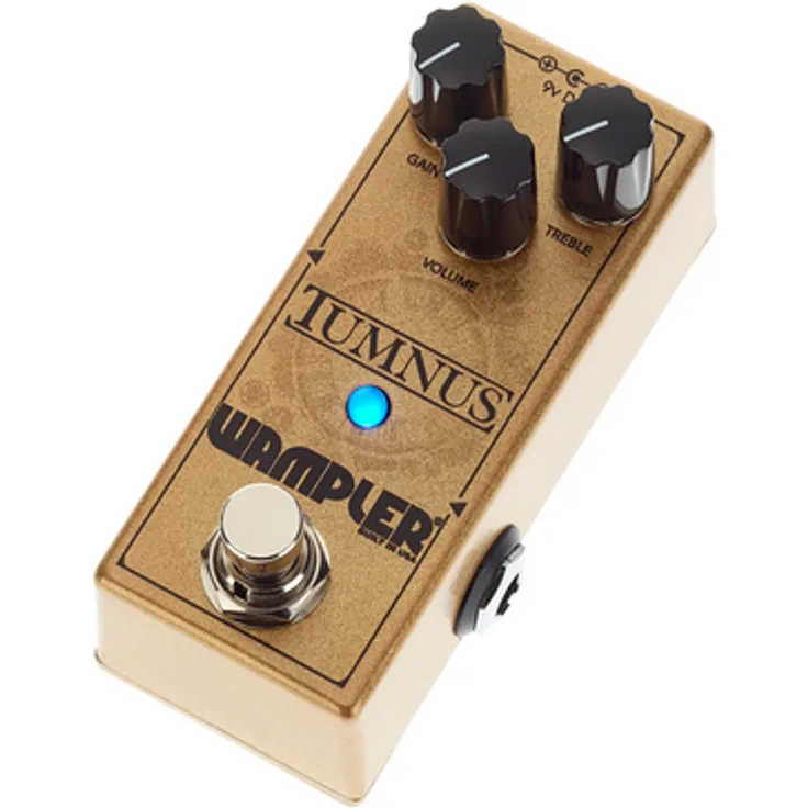 Wampler Tumnus Overdrive V2, kompakte Overdrive/Boost Pedal für E-Gitarre mit integriertem Buffer, Made in USA