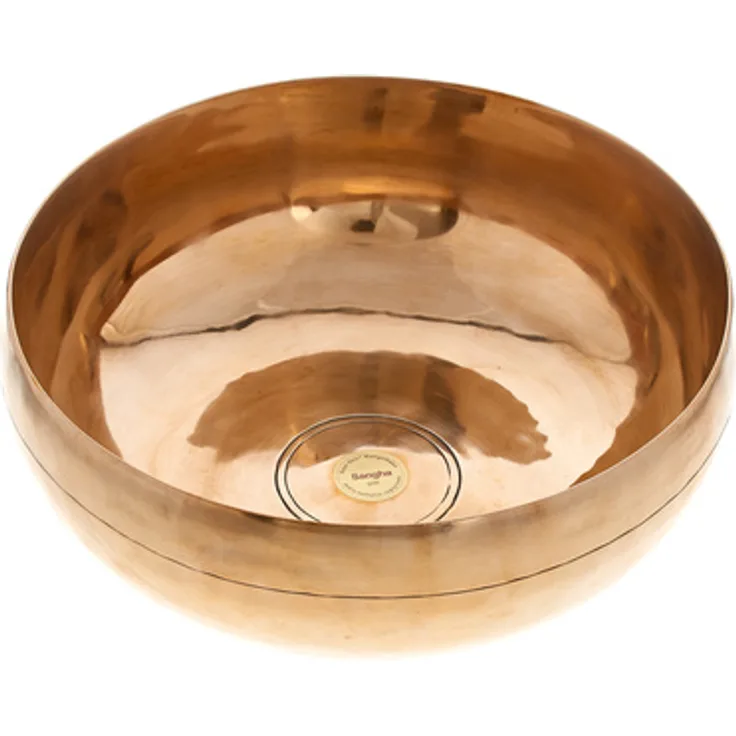 Peter Hess phKS9M-25, Sangha-Meditationsklangschale in gold, Ø ca. 29 cm, Gewicht ca. 2500 g