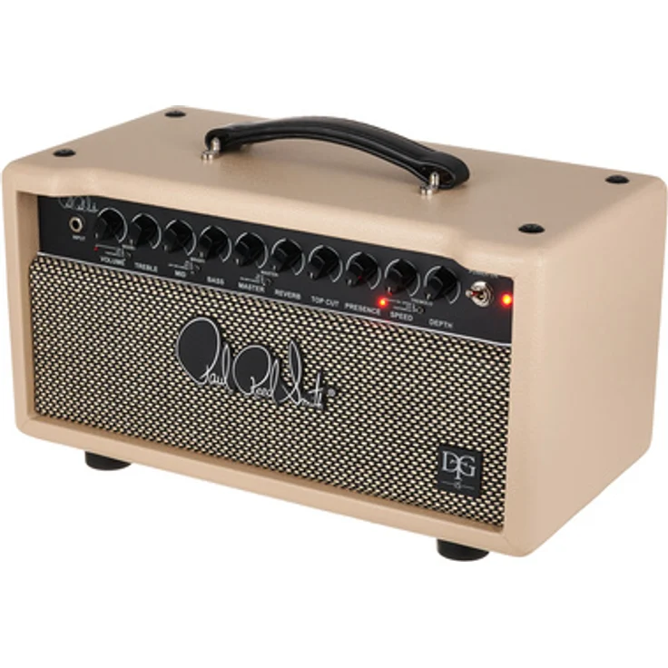 PRS DGT 15 Head, Röhrenverstärker Topteil mit 15 Watt, Reverb und Tremolo, Blonde Tolex