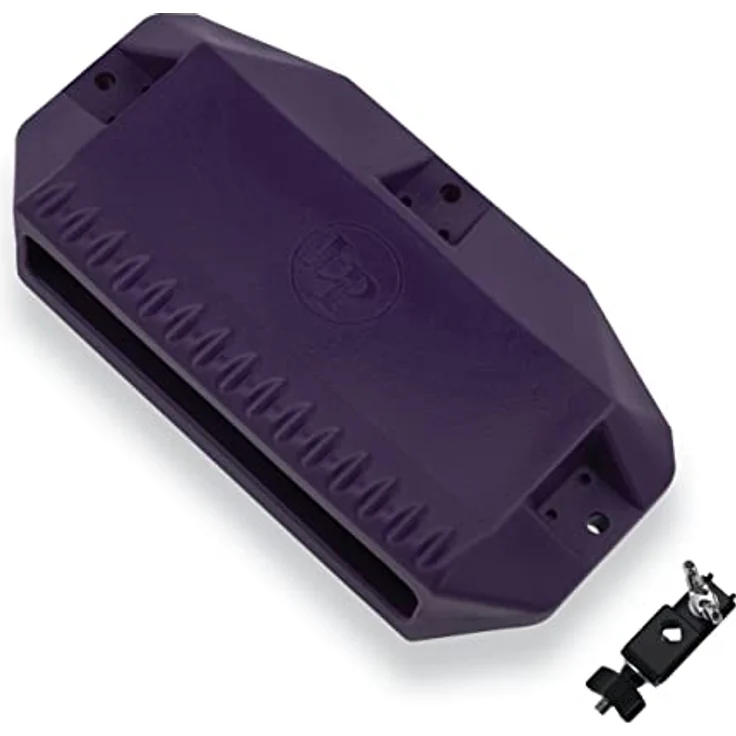 LP 1209 Jam Block Guiro, Low Pitch, Purple, aus Jenigor® mit Halterung, Percussion-Instrument – Bild 4