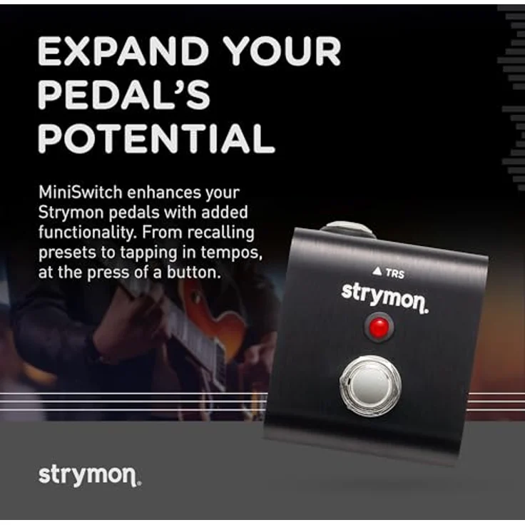 Strymon MiniSwitch, Preset-Wahl- und Tap-Tempo-Schalter für Strymon Effektpedale, keine Stromversorgung nötig – Bild 2