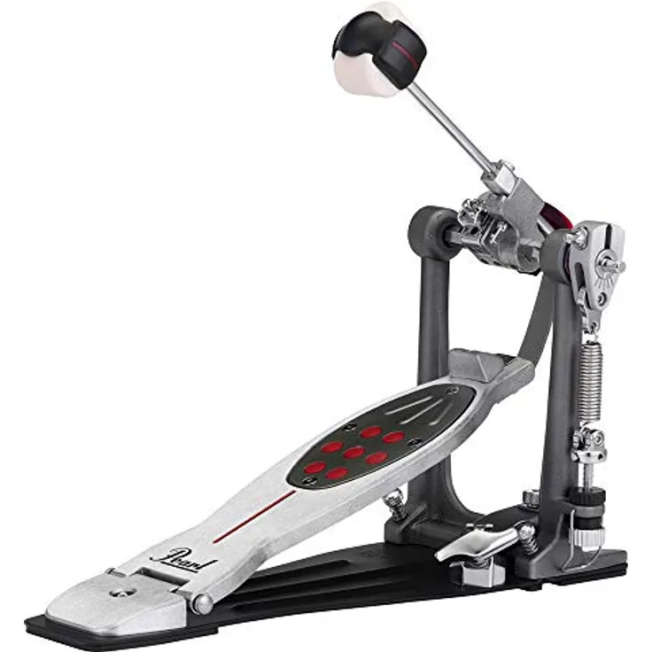 Pearl Eliminator Redline Single Pedal Belt Drive, Fußmaschine für Schlagzeug mit effizientem Riemenantrieb