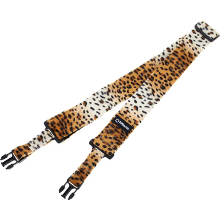 DiMarzio Cheetah Gitarrengurt DD2230, Nylon mit Clip Lock System, Farbe Cheetah