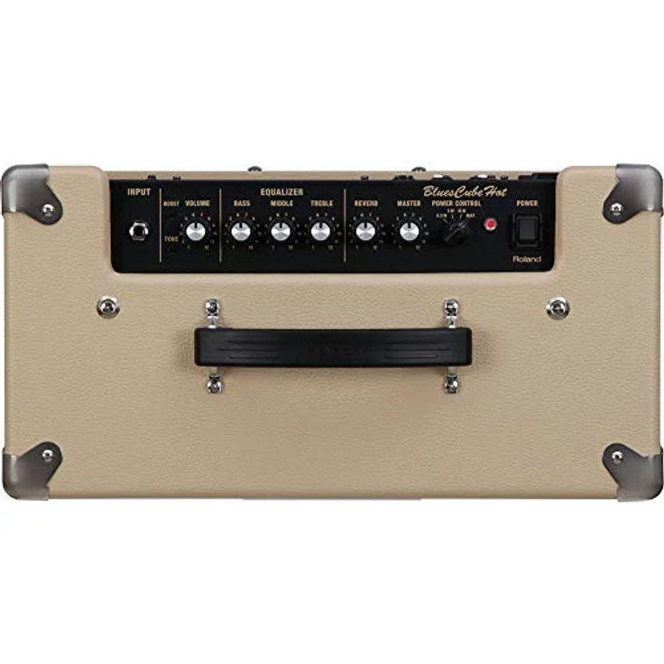 Roland Blues Cube Hot VB, E-Gitarren-Verstärker mit 30 Watt, Vintage Blond, Röhrenklang, Master Volume, 3-Band EQ, USB-Ausgang für Recording – Bild 4