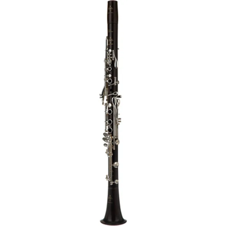 Buffet Crampon Divine A-Klarinette BC1260L-2-0, Boehm-System, Grenadillholz, 19 Klappen/6 Ringe, versilberte Mechanik, inkl. 2 Birnen und Zubehör
