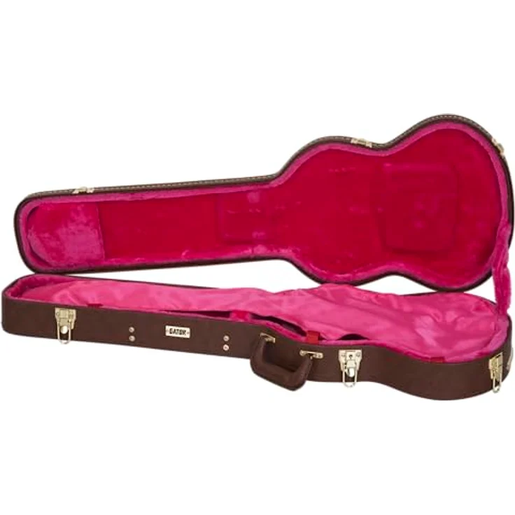 Gator Deluxe Case Vintage DC-Style, Gitarrenkoffer für Double Cut Modelle – Bild 6