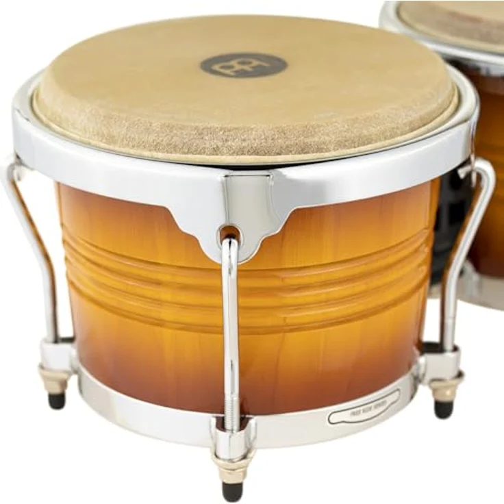 Meinl FWB200GAB Bongoset, Freeride Serie, 6 3/4" + 8", aus Rubber Wood, Farbe Gold Amber Sunburst – Bild 6