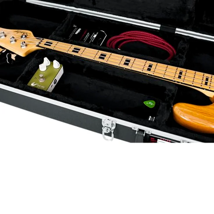 Gator GC-Bass ABS Case, Gitarrenkoffer für Standard Bässe mit Alu-Schließprofil und EPS-Schaumpolster, abschließbar – Bild 11
