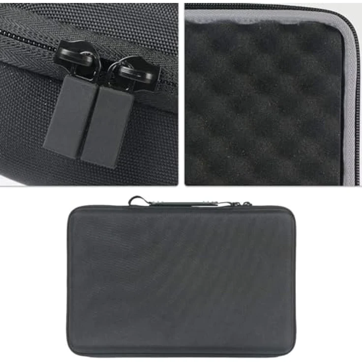 co2CREA Hard Travel Tasche für Native Instruments Maschine Mikro Mk3, stoßdicht, wasserdicht, schwarz – Bild 5