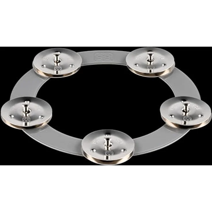 Meinl CRING Ching Ring, 6" Tambourine mit 5 Paar Edelstahl-Schellen, passend für Hi-Hat und Becken, aus Stahl – Bild 7
