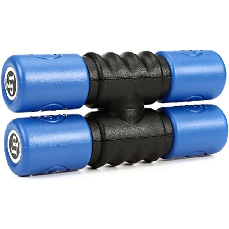 LP 441T-M Twist Shaker Medium, blauer Kunststoff Shaker mit Rotationsmechanismus für kombinierbares Spiel – Bild 2