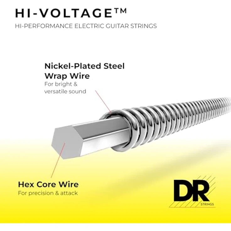 DR Strings Dimebag DBG-9/46, E-Gitarren Saiten Satz, Signature Serie, Stärken 009"-046" – Bild 2