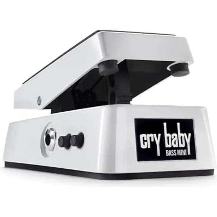 Dunlop CBM105Q Cry Baby Mini Bass Wah, kompakter Bass Effektpedal mit hochwertiger Verarbeitung