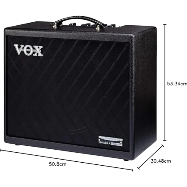Vox Cambridge 50, Modeling E-Gitarrencombo mit 50 W, Nutube-Technologie und 12" Celestion Lautsprecher, schwarz – Bild 6