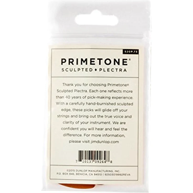 Dunlop Primetone Jazz III XL, Plektrum-Set mit 3 Stück, 0,73 mm Stärke, Ultex-Material für Langlebigkeit, hand-geschliffene Kanten und komfortable Kontrolle – Bild 5