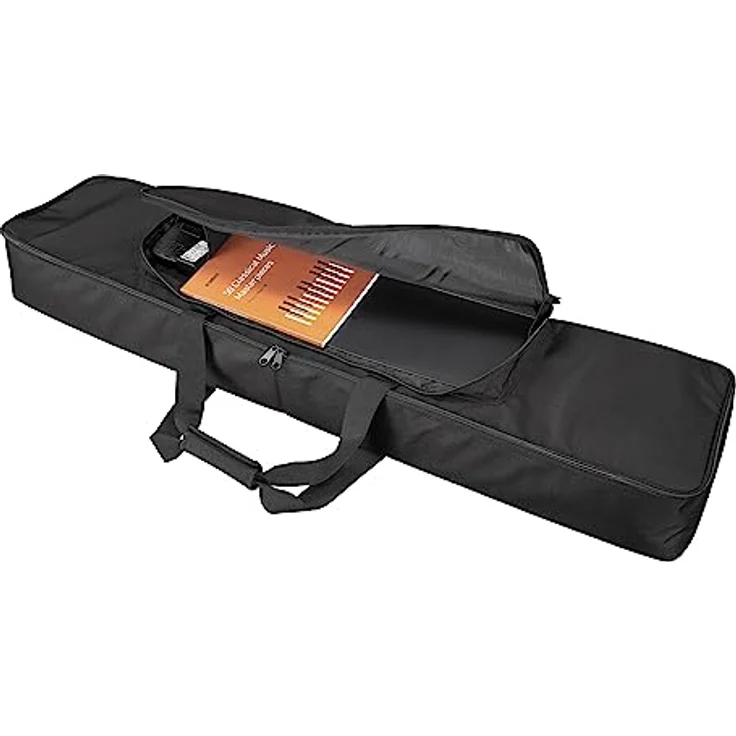 Yamaha SC-KB851, Piano Tasche für Digital Pianos der P-Serie, gepolstert mit praktischer Vordertasche, schwarz – Bild 3