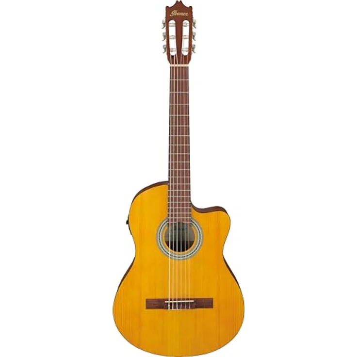 Ibanez GA3ECE-OAM, Konzertgitarre mit Cutaway, Fichtendecke und Ibanez AEQ-2T Preamp, Amber offen porig – Bild 1