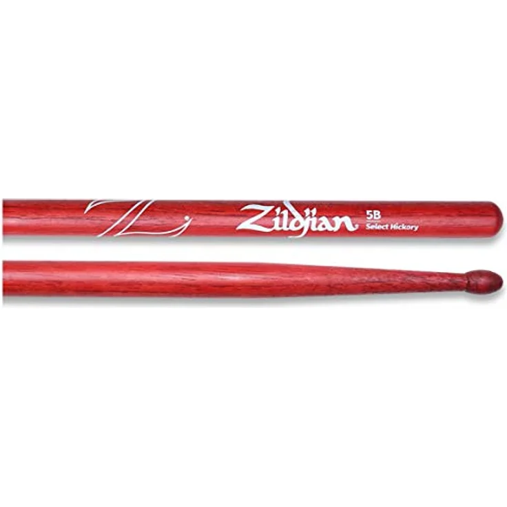 Zildjian 7A Hickory Drumsticks, Ovaler Nylon-Tip mit verbessertem 5A-Profil, Black DIP – Bild 2