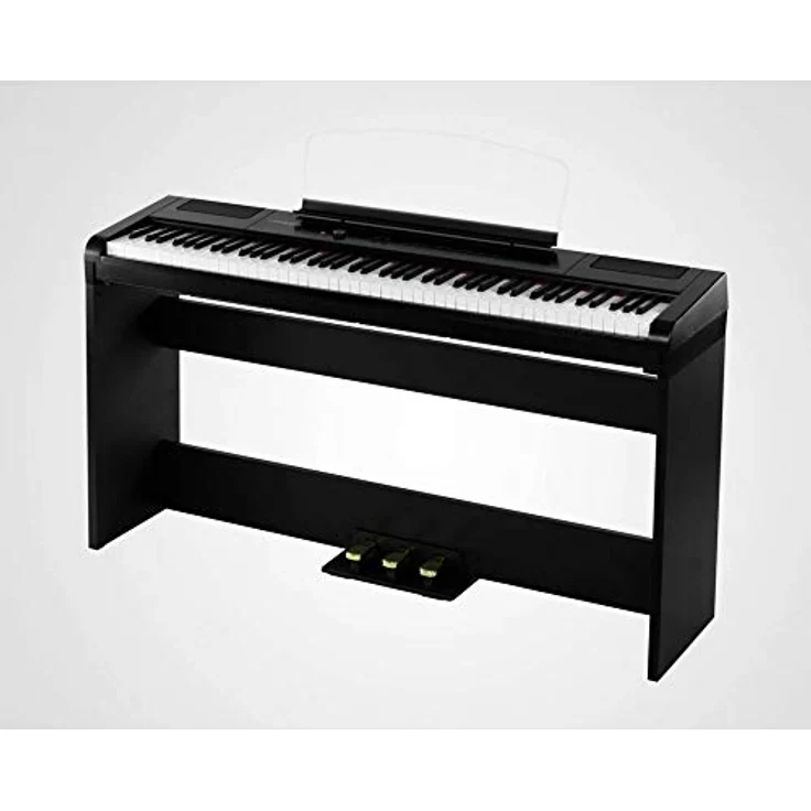 Artesia PA-88 Harmony, Digitalpiano mit 88 Tasten, Hammermechanik und Anschlagdynamik, 64 stimmige Polyphonie, 16 Sounds, Metronom, Sound Modus: Duo – Bild 3