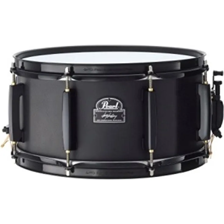 Pearl Joey Jordison Model 13 x 6.5, Einzeltrommel in Schwarz, akustisch, ohne Logo