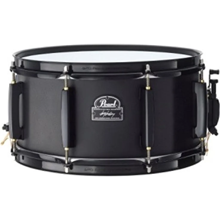 Pearl Joey Jordison Model 13 x 6.5, Einzeltrommel in Schwarz, akustisch, ohne Logo