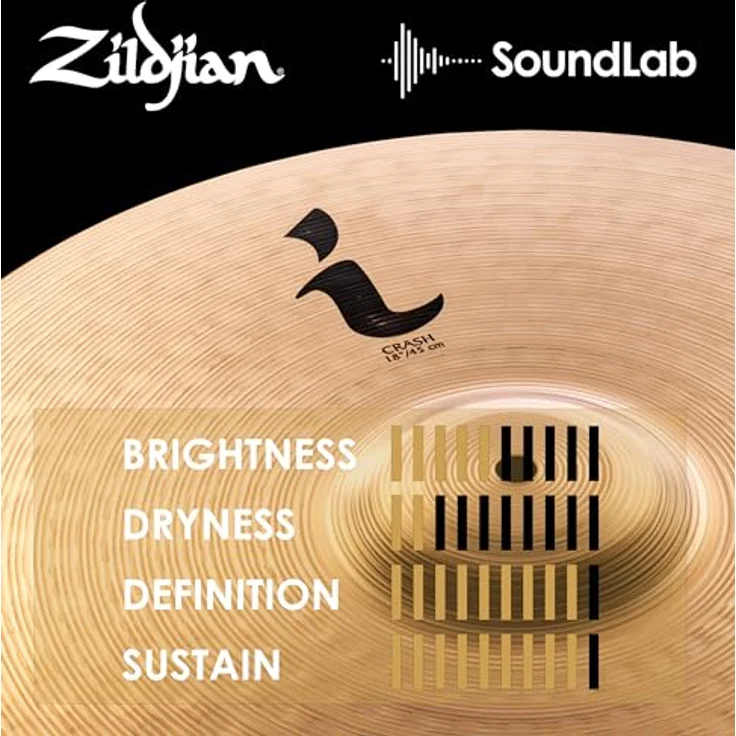 Zildjian 18" I Family Crash, medium-thin Schlagzeugbecken aus B8 Bronze mit Traditional Finish und hellem Sound – Bild 5