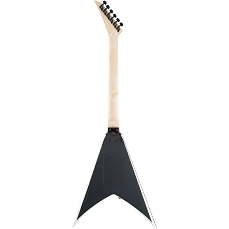 Jackson JS32 King V, E-Gitarre in Schwarz mit weißen Bevels und hochwertiger Verarbeitung – Bild 3