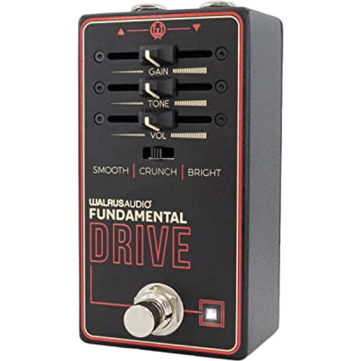 Walrus Audio Fundamental Overdrive, Overdrive-Pedal mit 3 wählbaren Modes: Smooth, Crunch, Bright, kompakt und übersichtlich – Bild 2