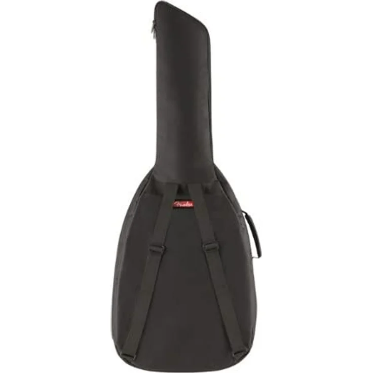 Fender Gig Bag für Akustikgitarre Dreadnought FA405, 5 mm Polsterung, schwarz, mit ergonomischen Rucksackgurten und wasserabweisendem Reißverschluss – Bild 2