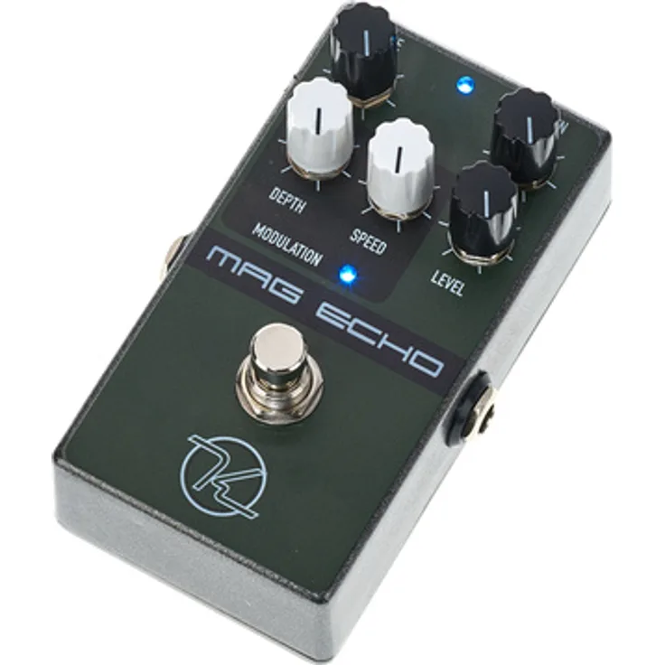 Keeley Magnetic Echo Delay, Modulated Tape Echo Effekt Pedal, True Bypass, Metallgehäuse, 112 x 68 x 51 mm, schwarz