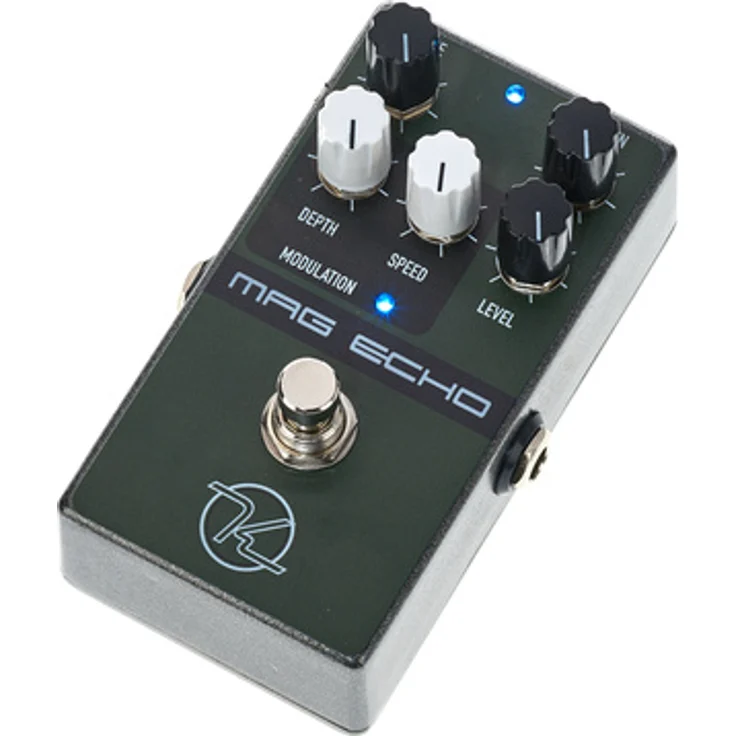 Keeley Magnetic Echo Delay, Modulated Tape Echo Effekt Pedal, True Bypass, Metallgehäuse, 112 x 68 x 51 mm, schwarz