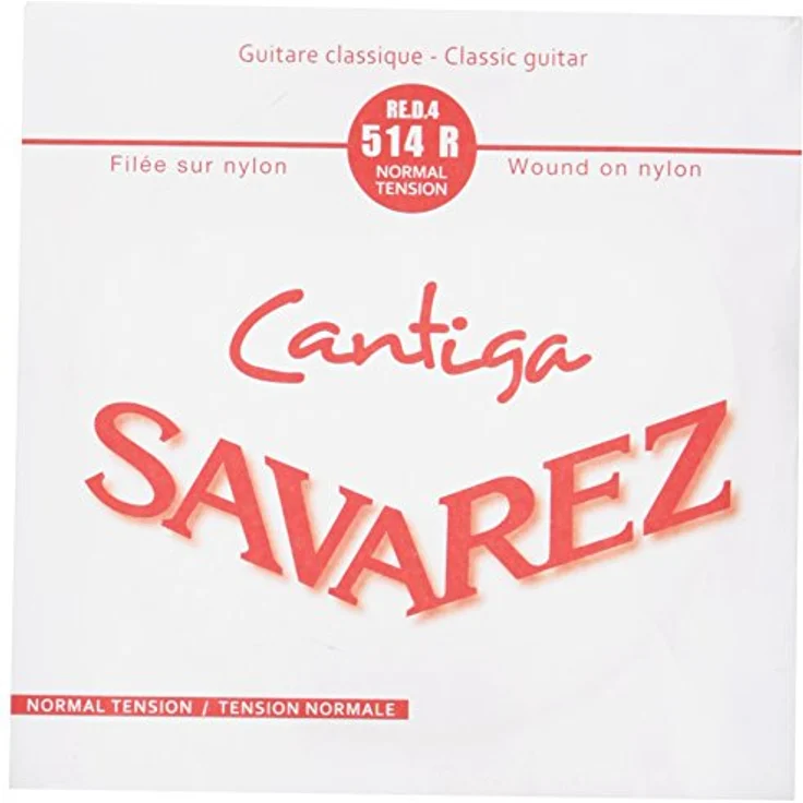Savarez 4E Cantiga-Feile Metall, silber, stabil und wandmontierbar – Bild 1