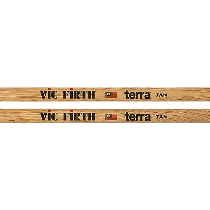 Vic Firth 7AN Terra Series, Drumsticks aus Hickory mit Nylon Tipp, 394 mm lang, 13,7 mm Durchmesser, einzigartiges Beizverfahren – Bild 3