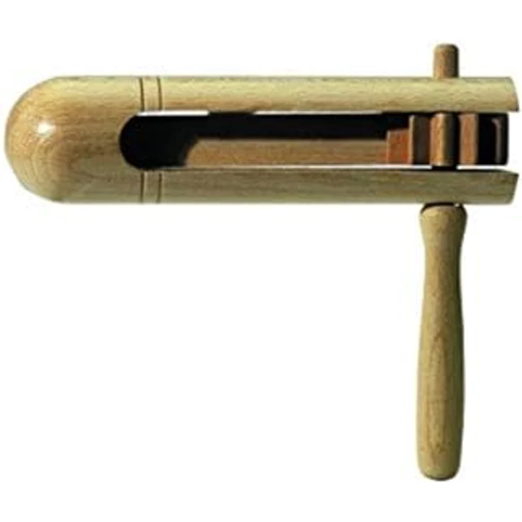 Gewa Ratchet, Holz Perkussionsinstrument mit knarrendem Geräusch bei Drehbewegung – Bild 2