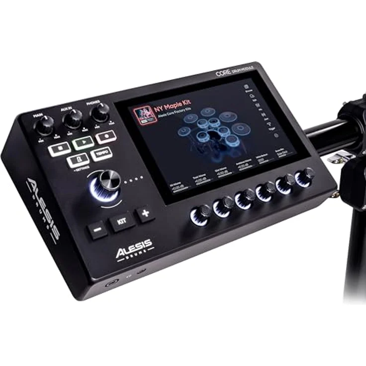Alesis Strata Core E-Drum Kit, professionelles E-Drum Set mit 7" Touch Display, BFD3 Sound Engine, 370 Kit Pieces, Mesh-Pads und 25 GB Speicher – Bild 18