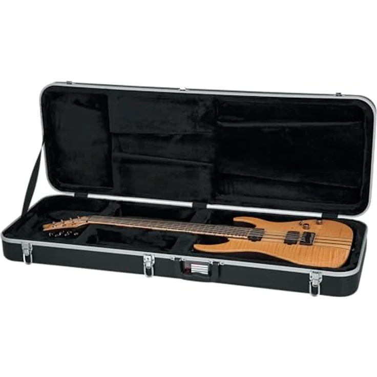 Gator GC-ELEC-XL Guitar ABS Case, Gitarrenkoffer für ST/T-Style Typen, mit EPS-Schaumpolster, abschließbaren Schlössern, Farbe: Schwarz – Bild 10