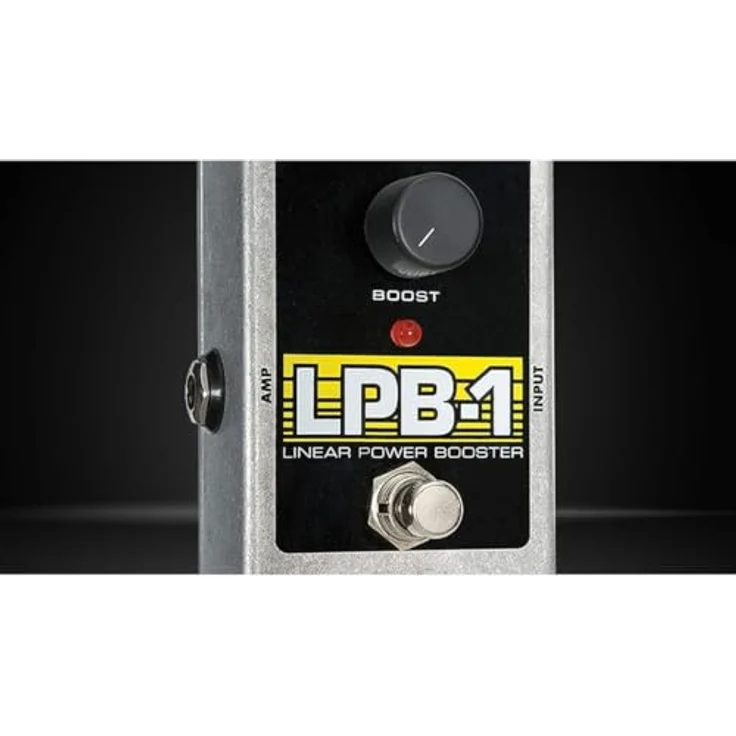 Electro Harmonix LPB-1, Booster Effektpedal mit True Bypass, 1 mA Stromverbrauch, kompakte Maße 65x110x57mm – Bild 2