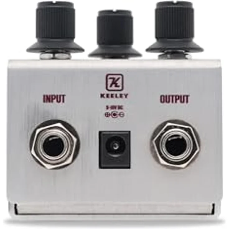 Keeley Manis Overdrive, flexibles Klone-Style Overdrive-Pedal mit Germanium-Dioden und Transistoren, Bass Boost, True Bypass, 9V - 18V DC, Aluminiumgehäuse – Bild 3