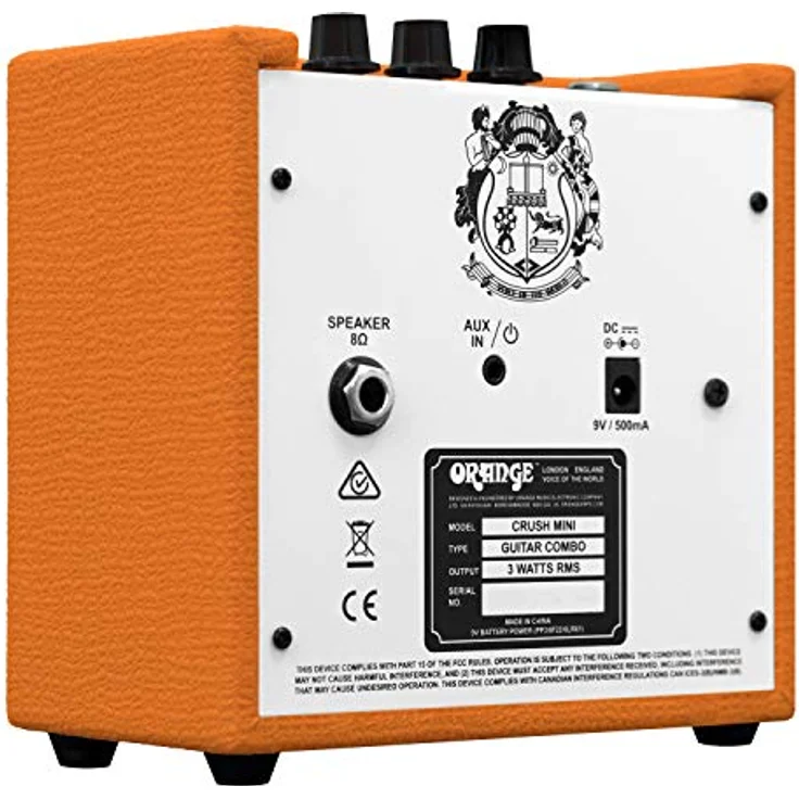 Orange Crush Mini, Mini-Gitarren Combo mit 3 Watt RMS, 4" Lautsprecher, orange – Bild 5